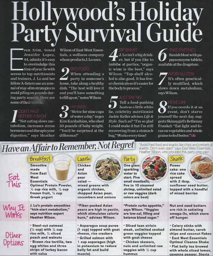 Hollywood’s Holiday Party Survival Guide