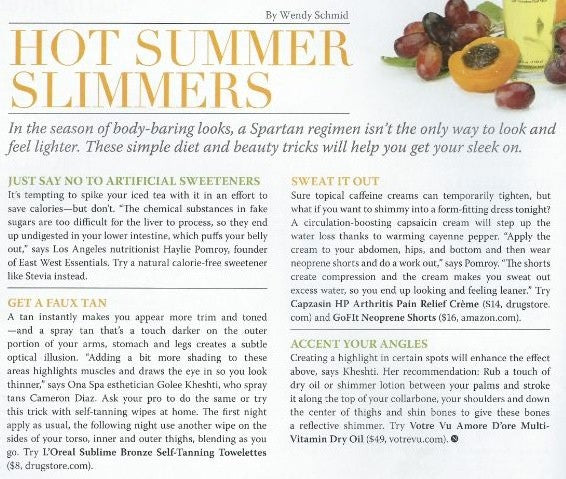 Hot Summer Slimmers